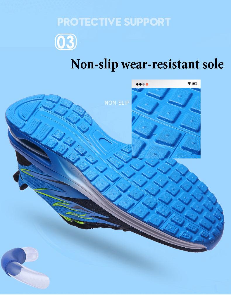 Men's Air Cushion Mesh Running Shoes For Walking Gym Jogging Training Fitness