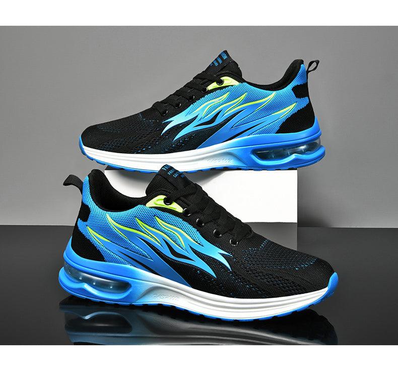 Men's Air Cushion Mesh Running Shoes For Walking Gym Jogging Training Fitness