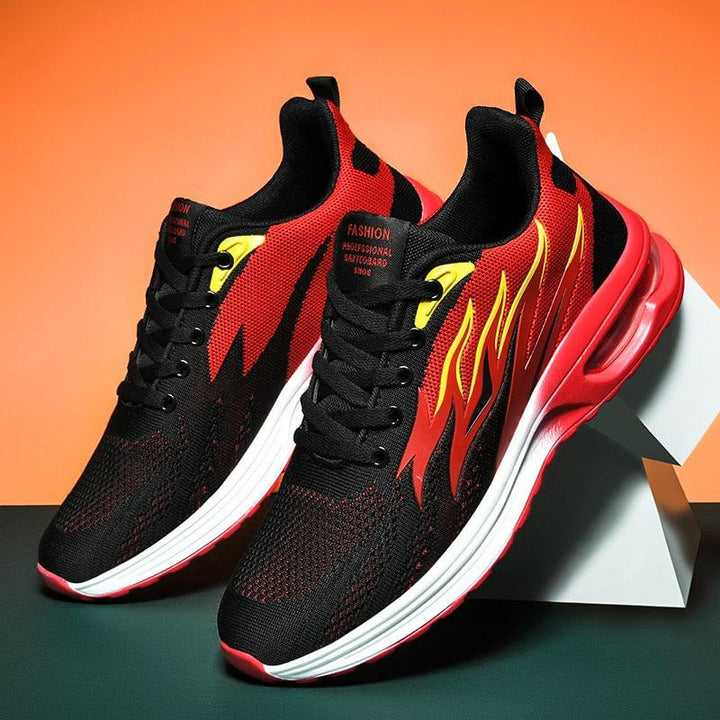 Men's Air Cushion Mesh Running Shoes For Walking Gym Jogging Training Fitness