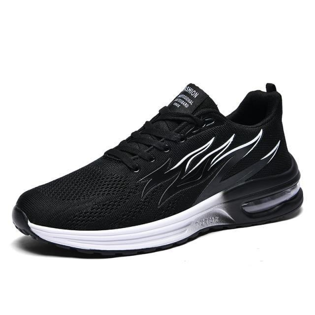 Men's Air Cushion Mesh Running Shoes For Walking Gym Jogging Training Fitness