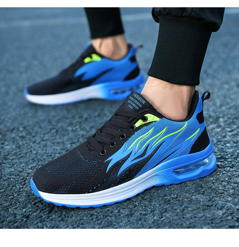 Men's Air Cushion Mesh Running Shoes For Walking Gym Jogging Training Fitness