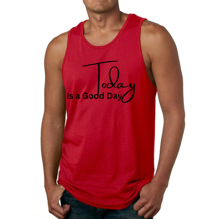 Men's Fitness Tank Top Graphic T-shirt Today is a Good Day