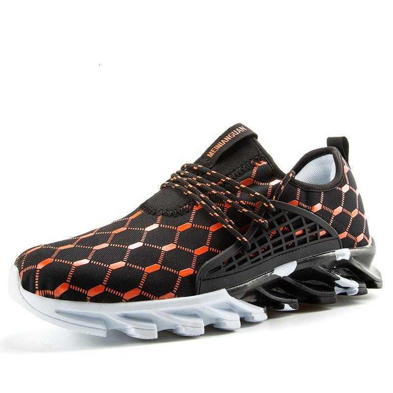 Mens Lightweight Casual Slip-on Breathable White Sneakers