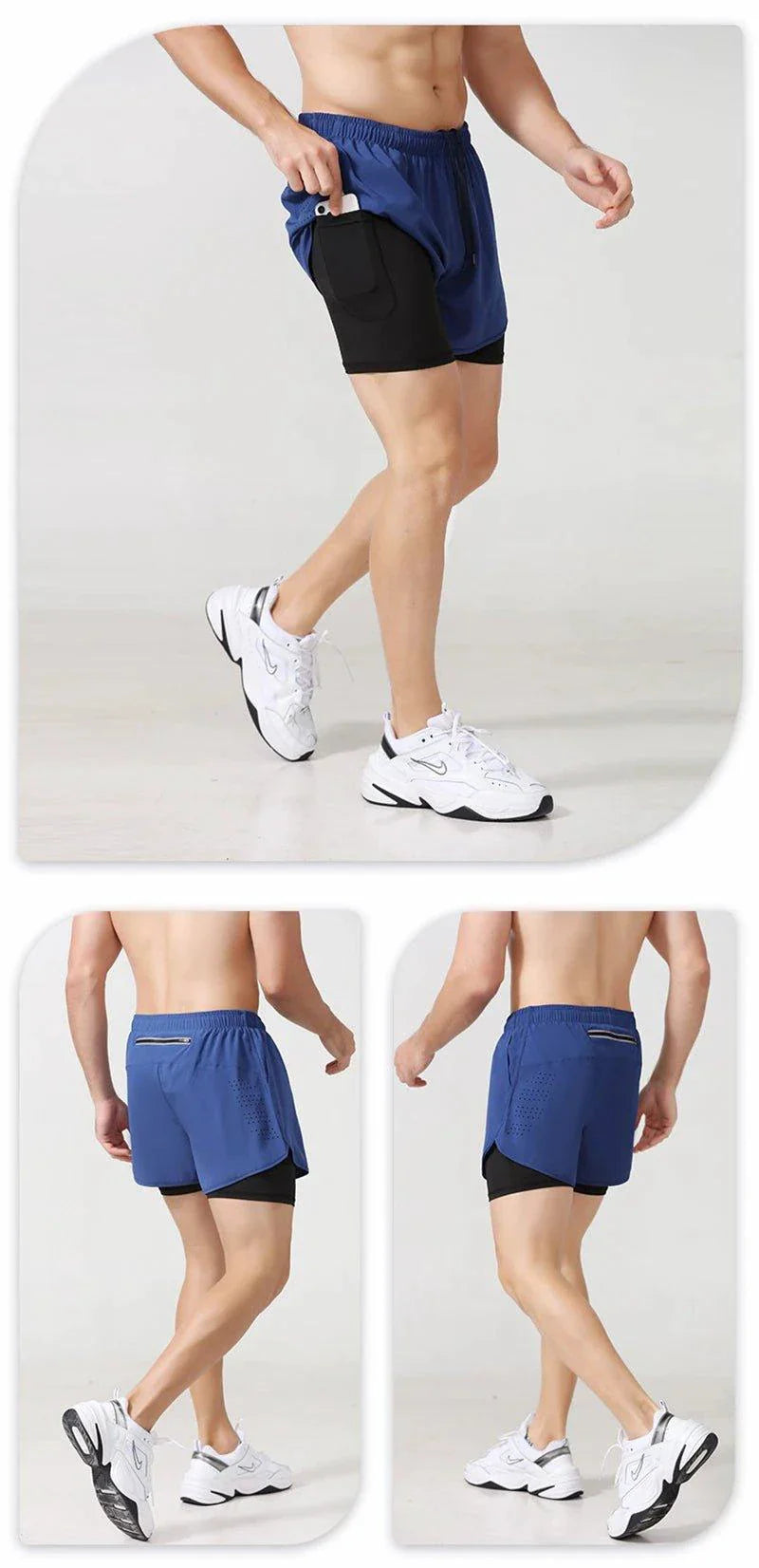 Men's Quick-drying Fitness Running Shorts