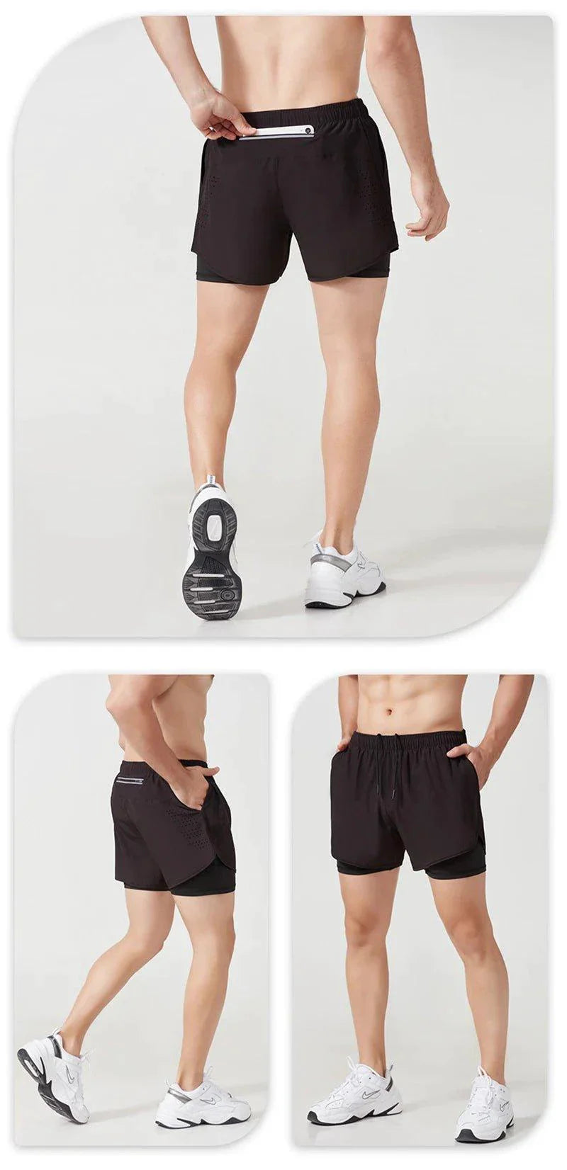 Men's Quick-drying Fitness Running Shorts