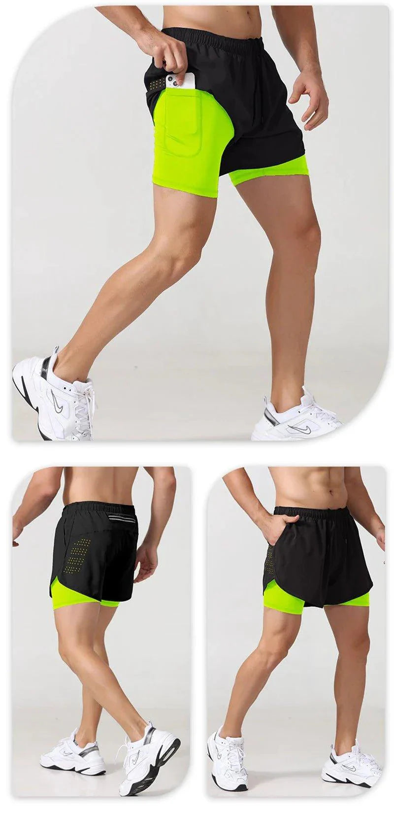 Men's Quick-drying Fitness Running Shorts