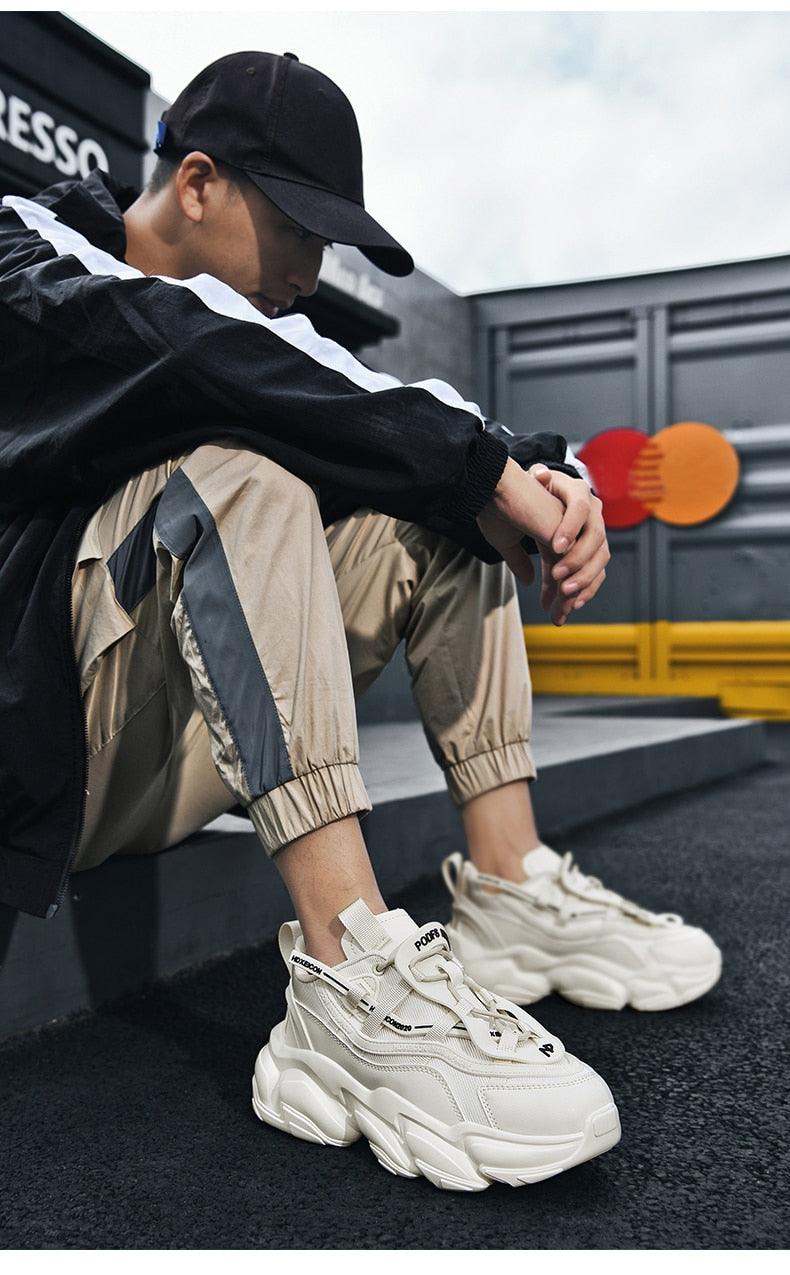 Modern Men's Comfortable Breathable Running Tennis Shoes
