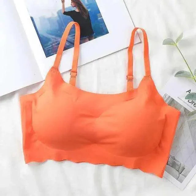 New Incredible Women's Seamless Padded Push Up Yoga Sports Bra Plus Size