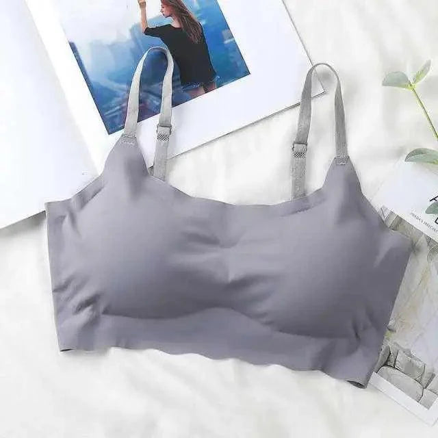 New Incredible Women's Seamless Padded Push Up Yoga Sports Bra Plus Size