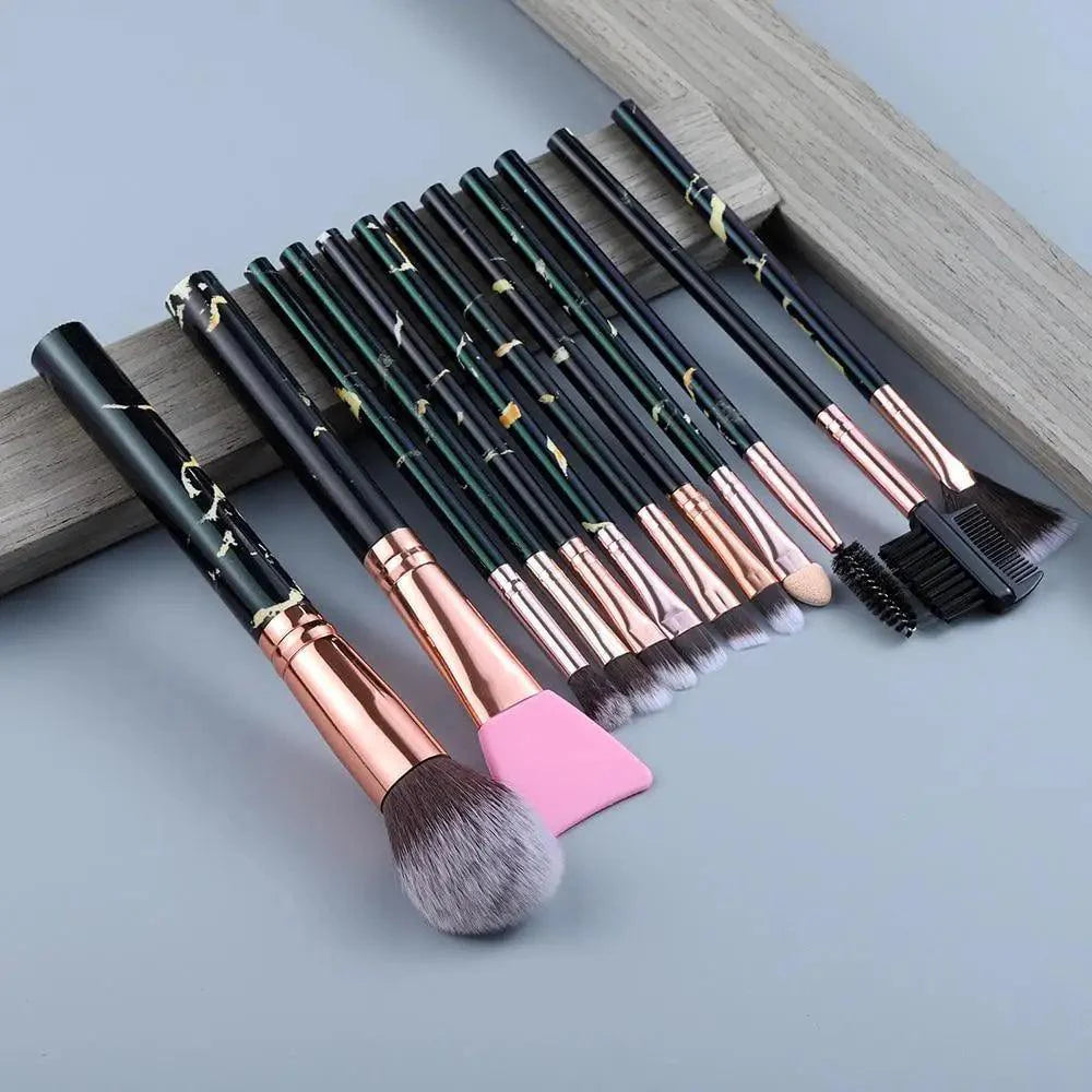 New Luxurious 12/8/5pcs Eye Lip Makeup Brushes Set Eyebrow Comb Eyelash Sponge Eyeshadow Edge Control Brush Cosmetics