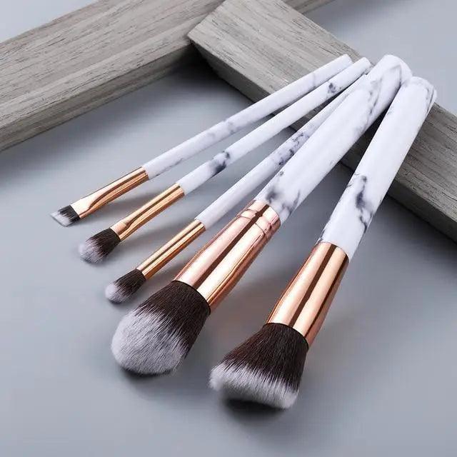 New Luxurious 12/8/5pcs Eye Lip Makeup Brushes Set Eyebrow Comb Eyelash Sponge Eyeshadow Edge Control Brush Cosmetics