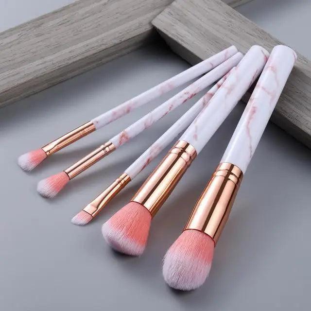 New Luxurious 12/8/5pcs Eye Lip Makeup Brushes Set Eyebrow Comb Eyelash Sponge Eyeshadow Edge Control Brush Cosmetics