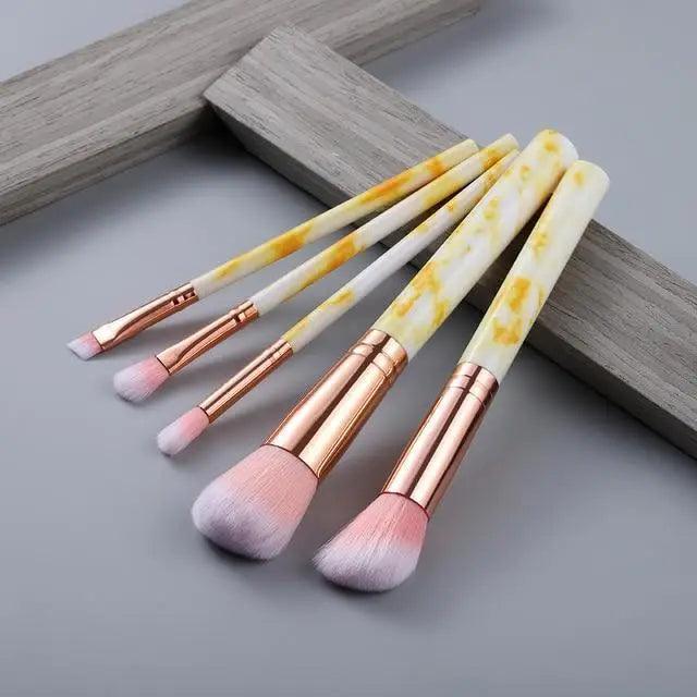 New Luxurious 12/8/5pcs Eye Lip Makeup Brushes Set Eyebrow Comb Eyelash Sponge Eyeshadow Edge Control Brush Cosmetics