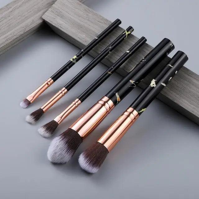 New Luxurious 12/8/5pcs Eye Lip Makeup Brushes Set Eyebrow Comb Eyelash Sponge Eyeshadow Edge Control Brush Cosmetics