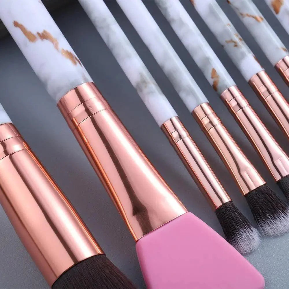 New Luxurious 12/8/5pcs Eye Lip Makeup Brushes Set Eyebrow Comb Eyelash Sponge Eyeshadow Edge Control Brush Cosmetics