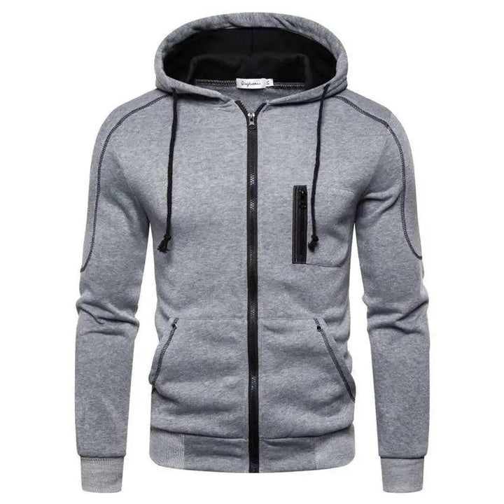 New Men's Jacket Fleece Hooded Streetwear Sweatshirts