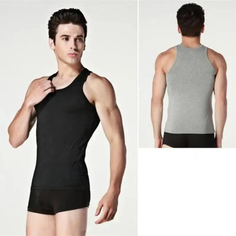 New Sale 100% Soft Cotton Men's Modern  Sleeveless Muscle Tank Top