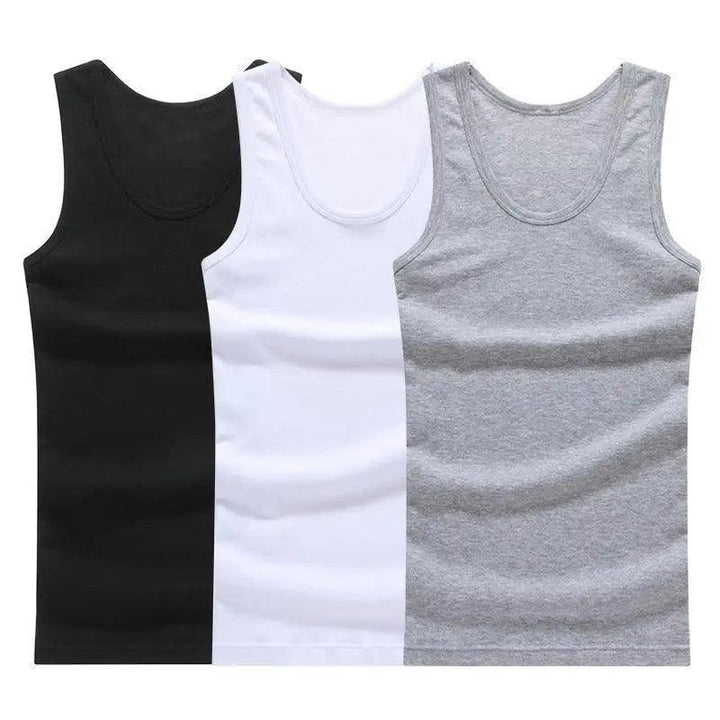 New Sale 100% Soft Cotton Men's Modern  Sleeveless Muscle Tank Top