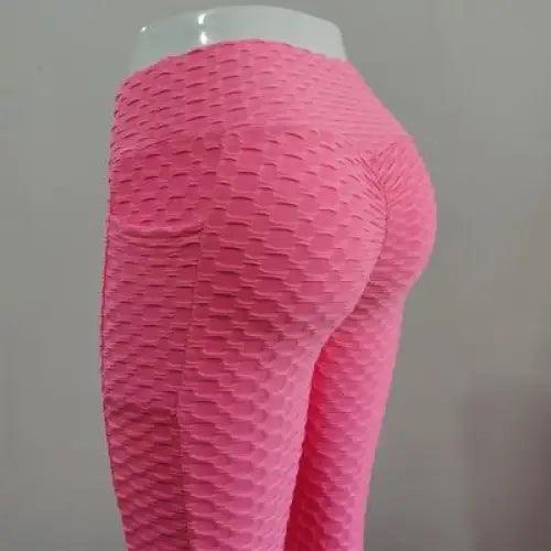 New Women's  Fitness Pocket Push Up High Waist Leggings For Running and Gym