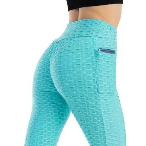New Women's  Fitness Pocket Push Up High Waist Leggings For Running and Gym