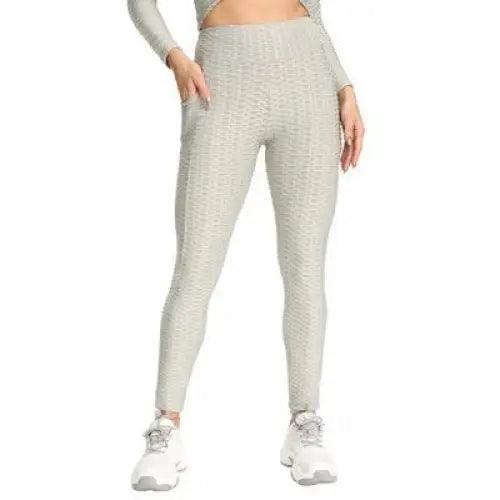 New Women's  Fitness Pocket Push Up High Waist Leggings For Running and Gym