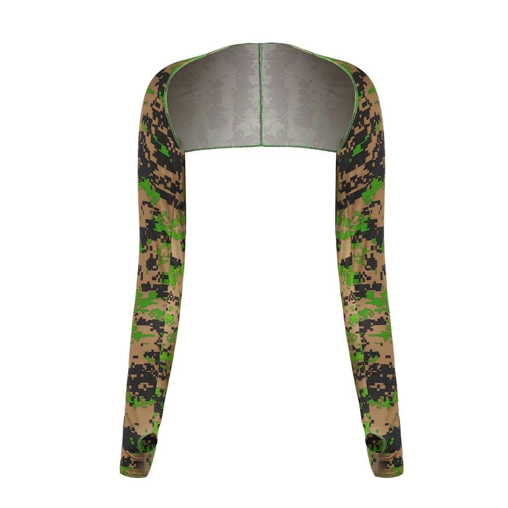 New Women's Long Arm Cover Golf Shawl Sleeves