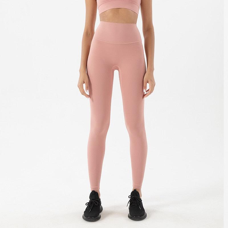 New Women's Stretchable Yoga Leggings with Tight High Waist and Pockets