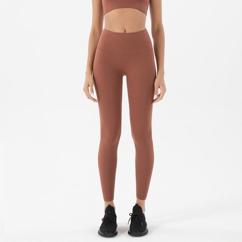 New Women's Stretchable Yoga Leggings with Tight High Waist and Pockets