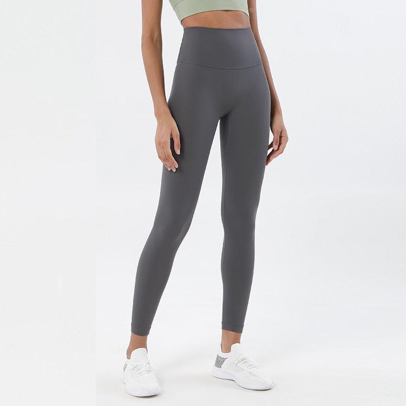 New Women's Stretchable Yoga Leggings with Tight High Waist and Pockets