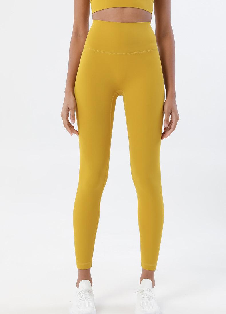 New Women's Stretchable Yoga Leggings with Tight High Waist and Pockets