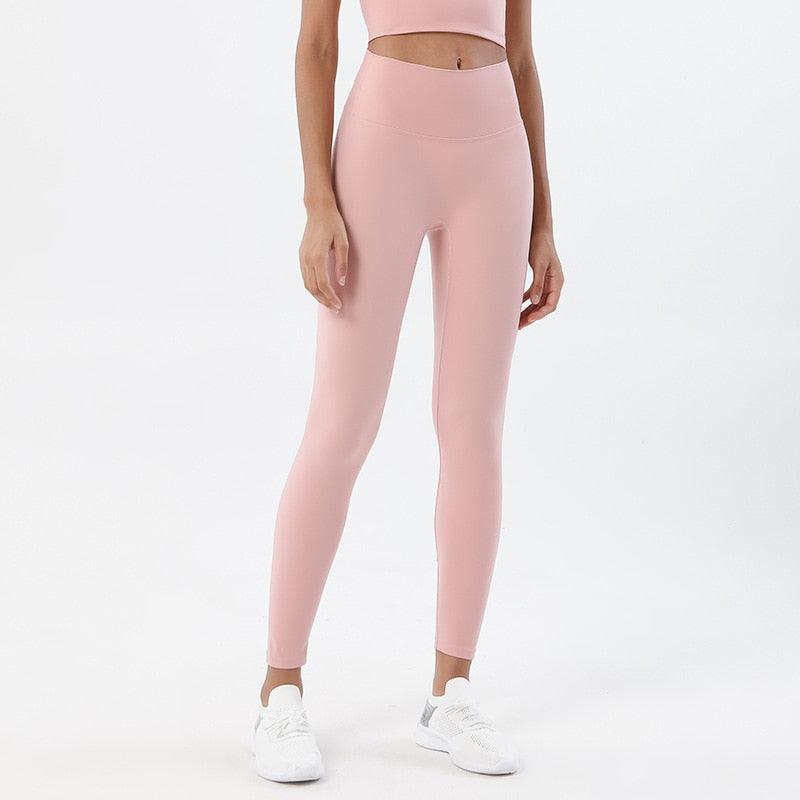 New Women's Stretchable Yoga Leggings with Tight High Waist and Pockets