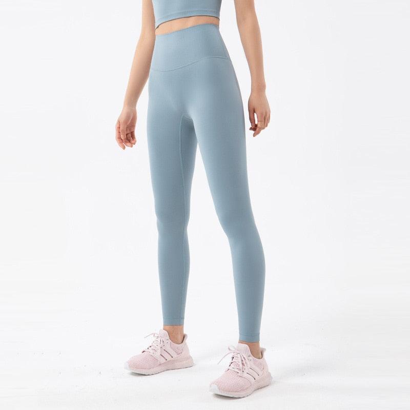 New Women's Stretchable Yoga Leggings with Tight High Waist and Pockets