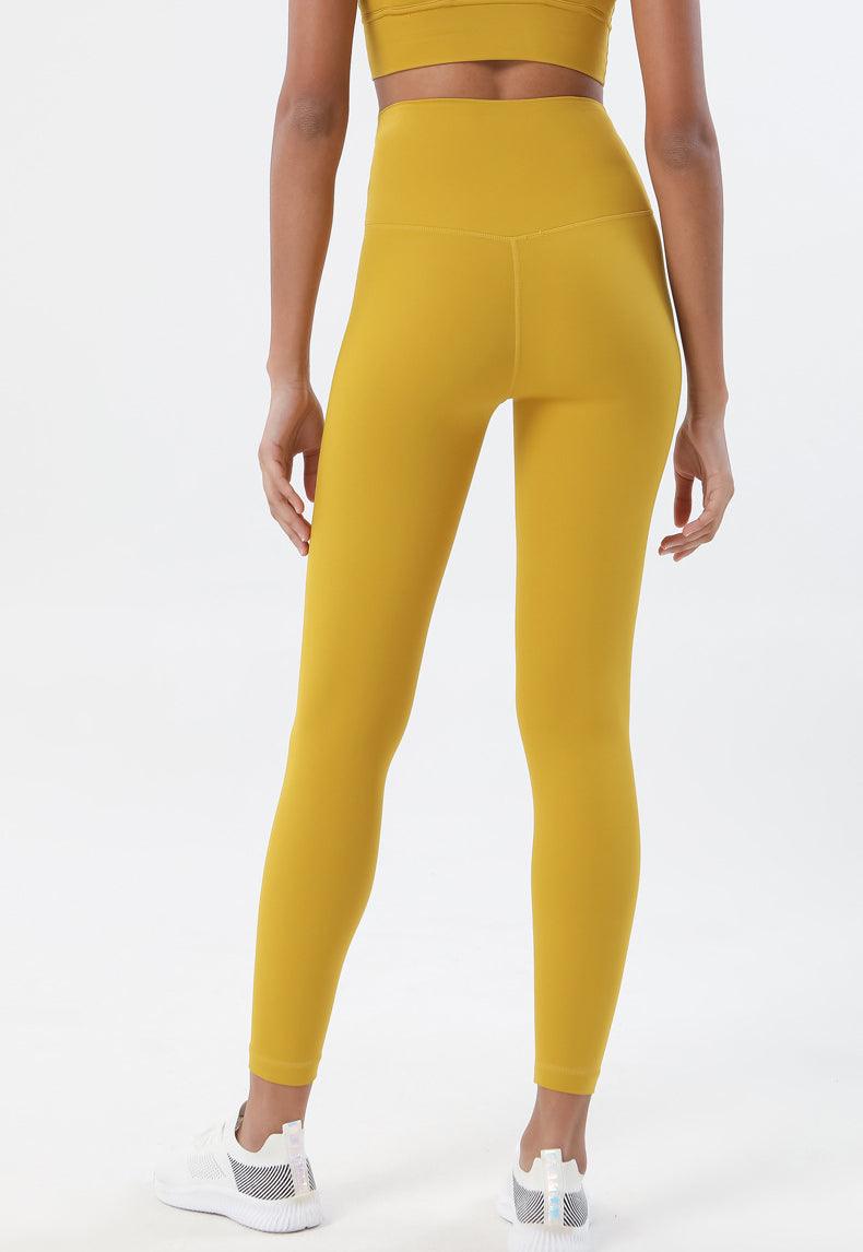 New Women's Stretchable Yoga Leggings with Tight High Waist and Pockets