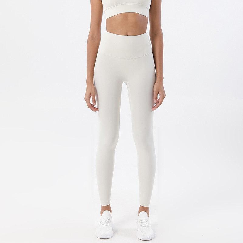 New Women's Stretchable Yoga Leggings with Tight High Waist and Pockets