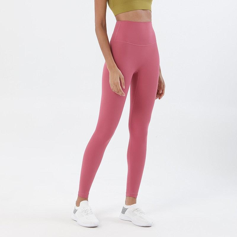 New Women's Stretchable Yoga Leggings with Tight High Waist and Pockets
