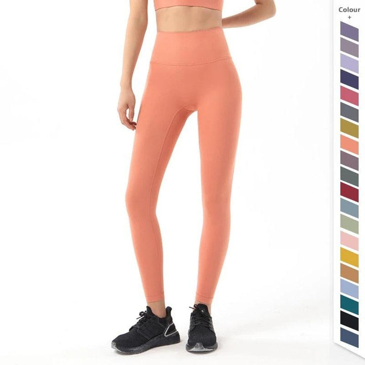 New Women's Stretchable Yoga Leggings with Tight High Waist and Pockets