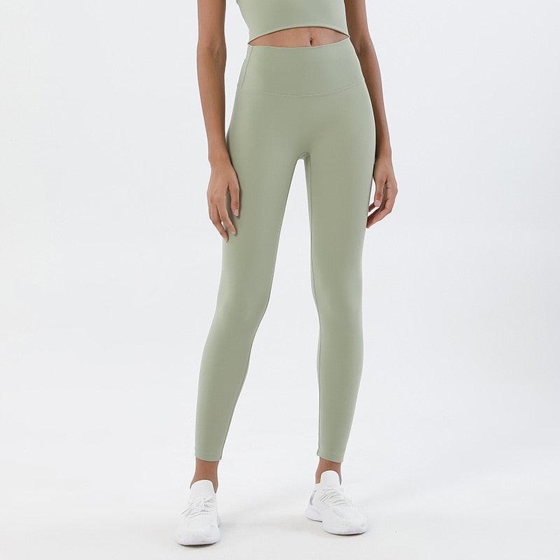 New Women's Stretchable Yoga Leggings with Tight High Waist and Pockets