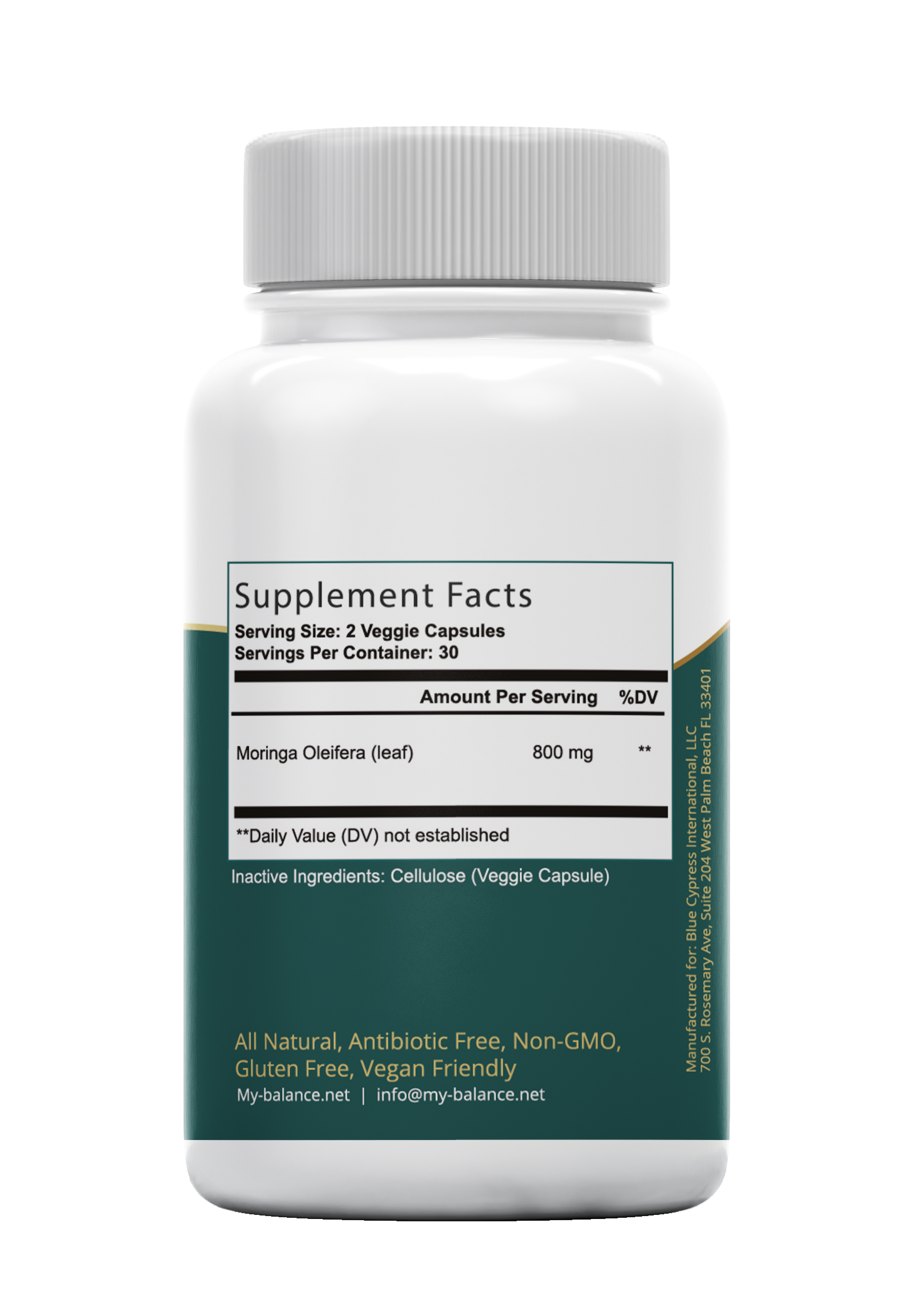 My Balance Organic Moringa Oleifera - Ancient Discovery