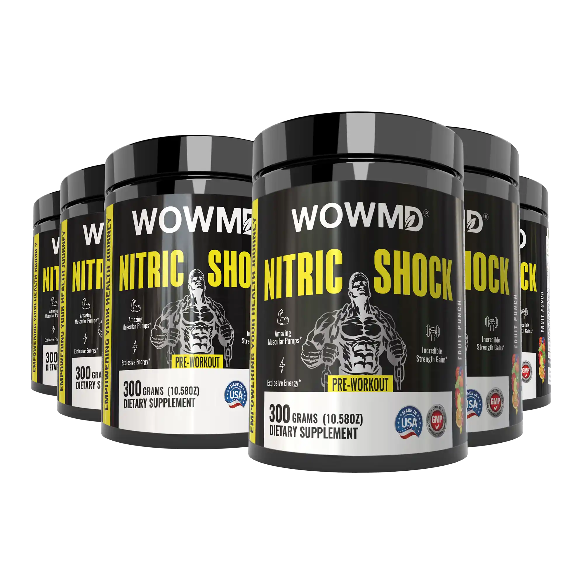 WOWMD Nitric Shock Pre-Workout