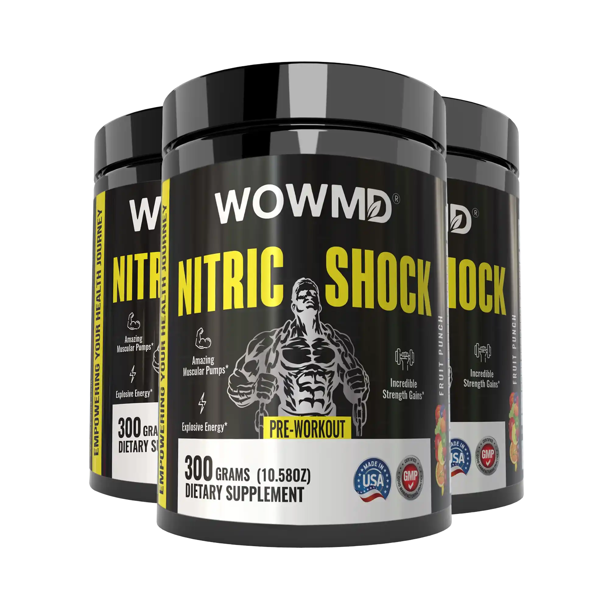 WOWMD Nitric Shock Pre-Workout