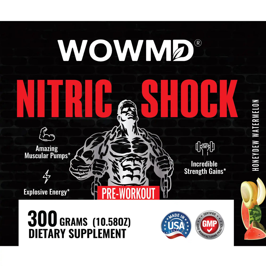 WOWMD Nitric Shock Pre-Workout
