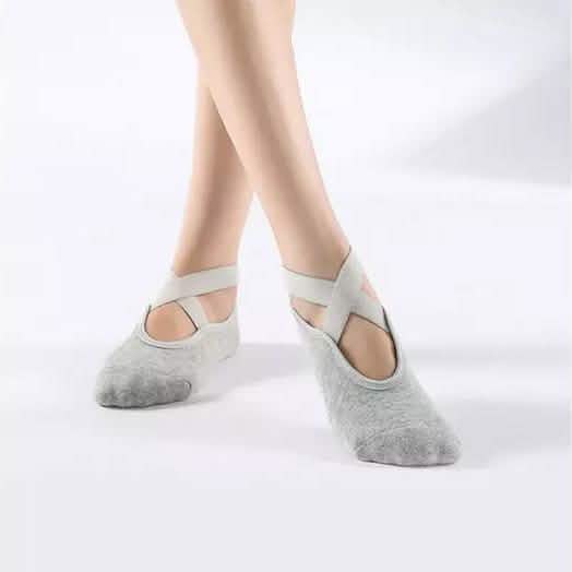 Women's Non Slip Socks with Grips for Yoga Ballet Pilates Barre Dance