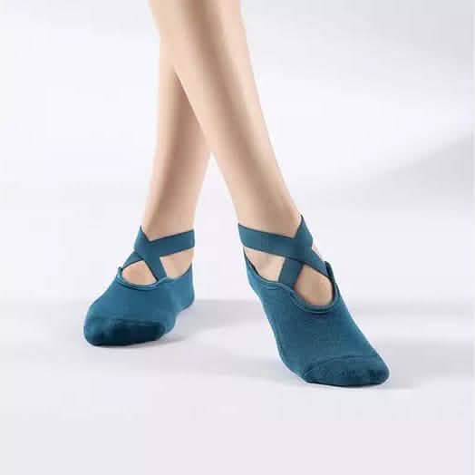 Women's Non Slip Socks with Grips for Yoga Ballet Pilates Barre Dance