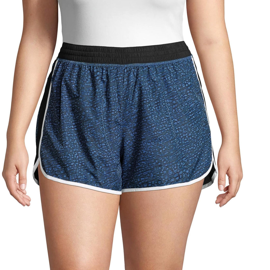 JUST MY SIZE Women's Active Woven Run Athletic Shorts Spot On Odyssey