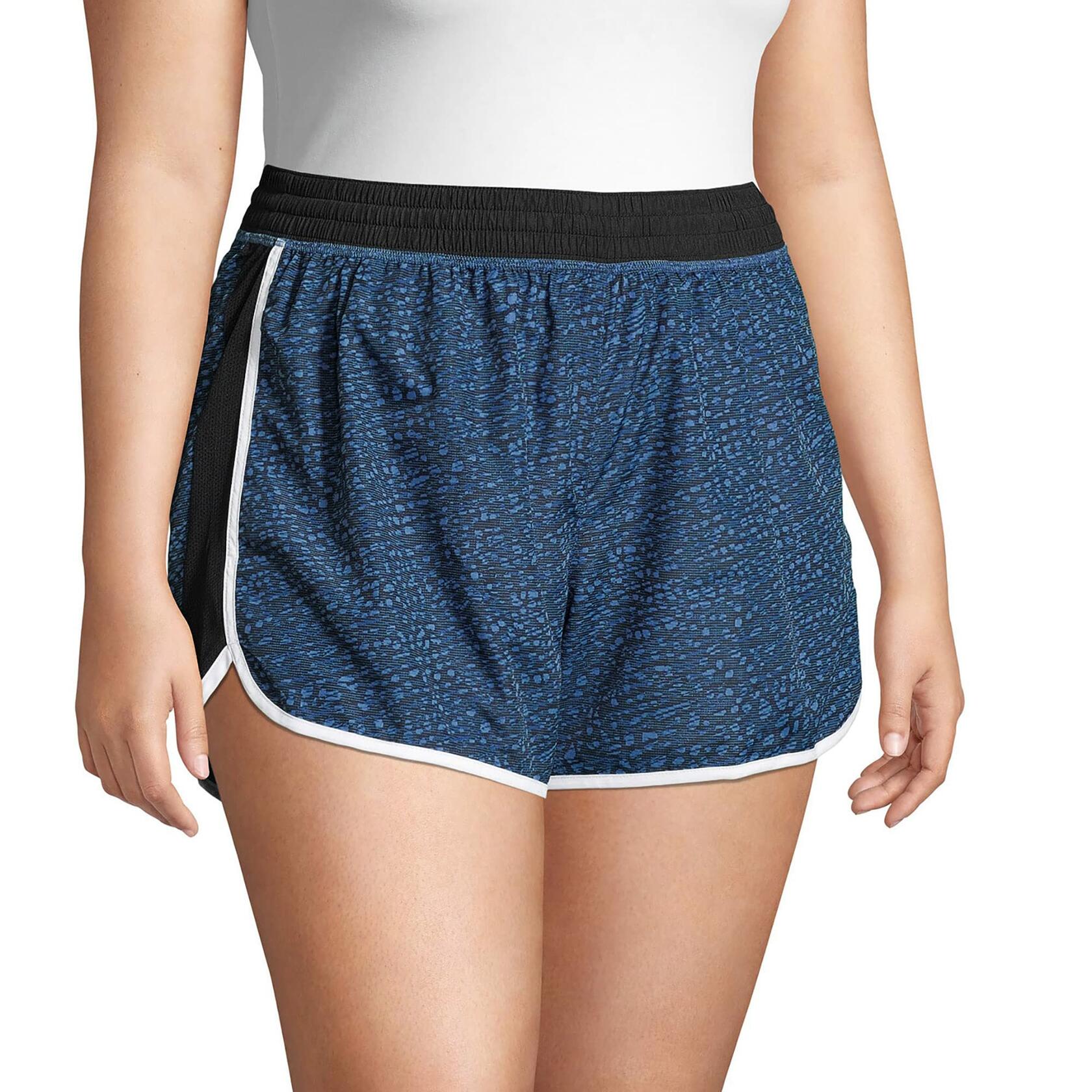 JUST MY SIZE Women's Active Woven Run Athletic Shorts Spot On Odyssey
