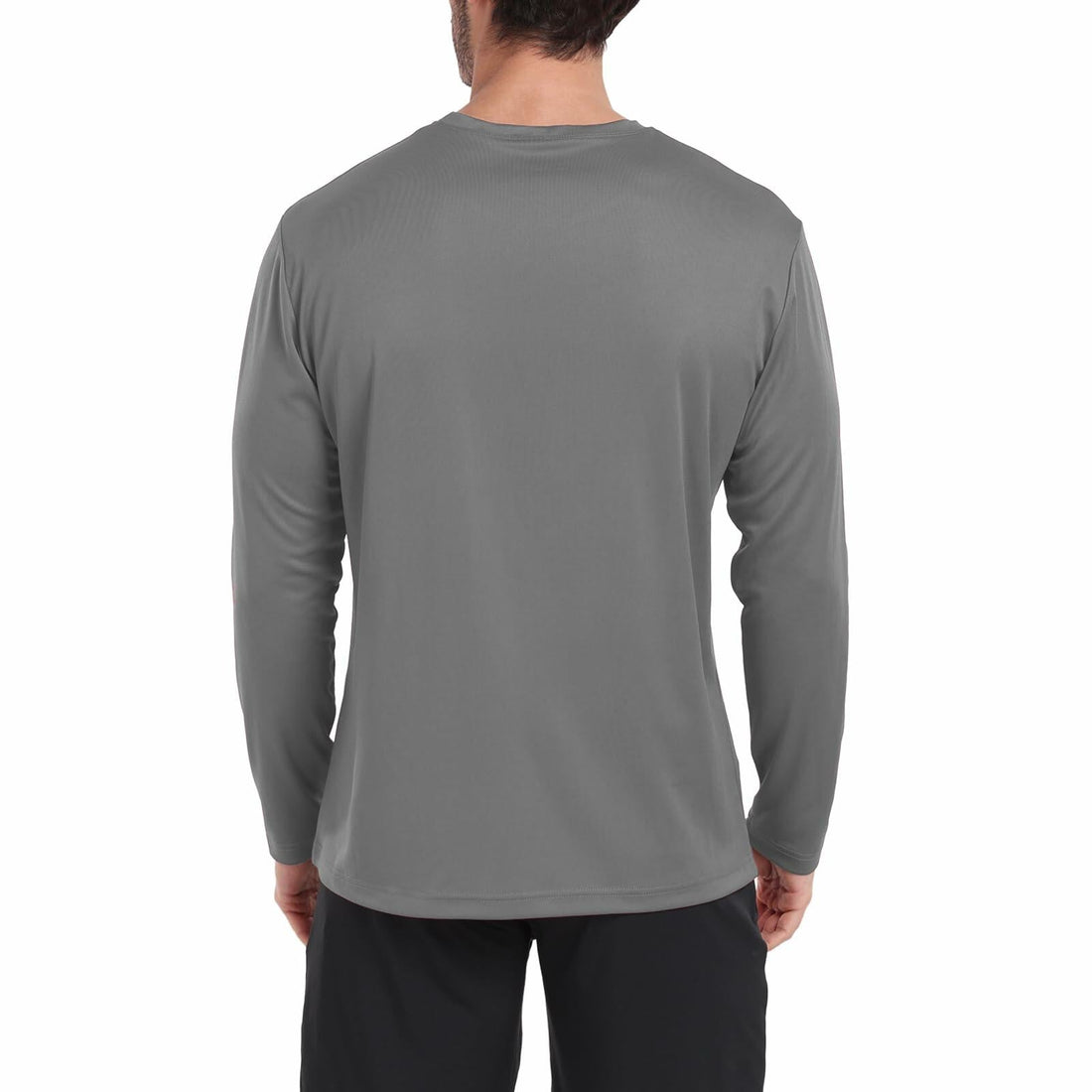 Men's Long Sleeve Moisture Wicking Running Shirt XL