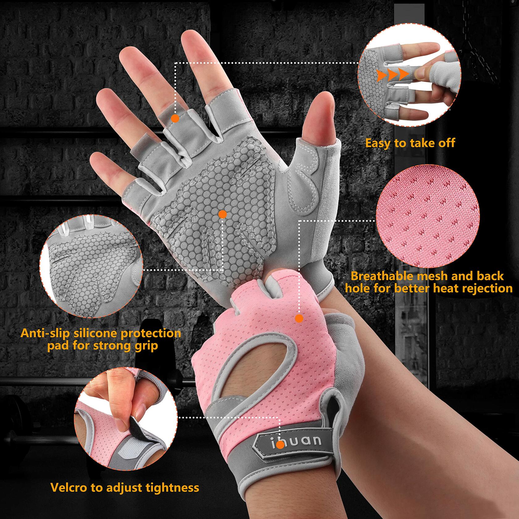 Breathable Workout Gloves for Men & Women – Gym, Cycling, Fitness