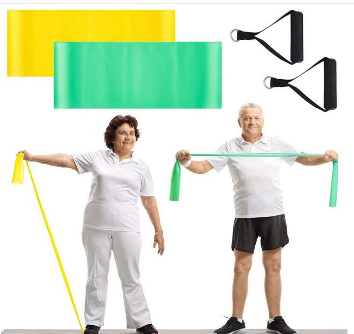 2 Pcs Resistance Band with Handles Chair Exercise for Seniors