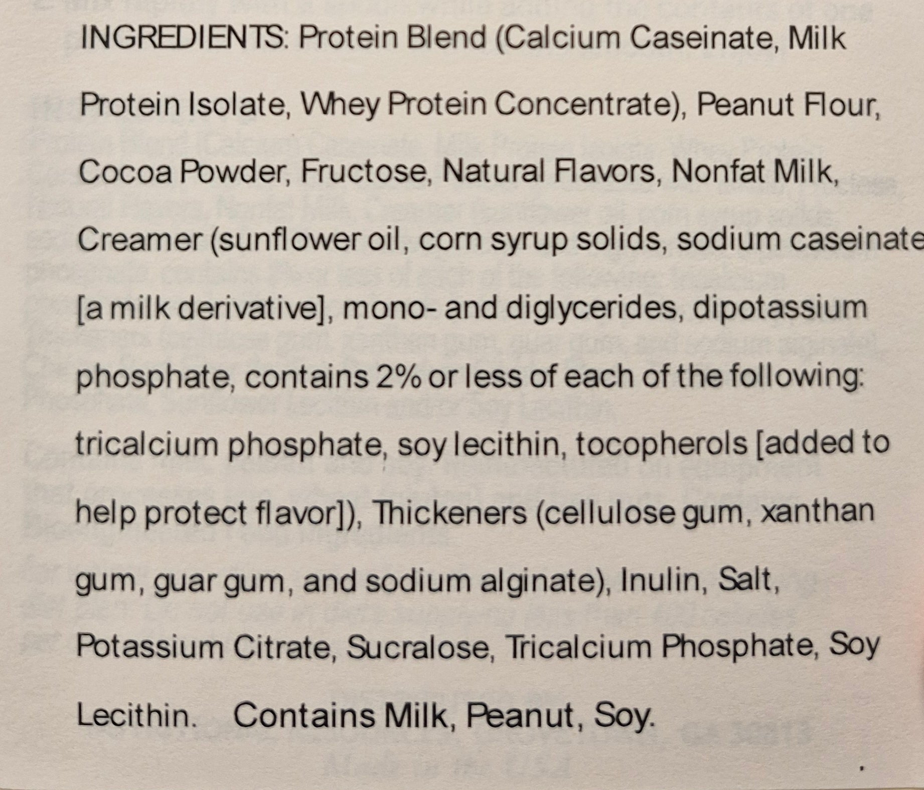 AmBari Chocolate Peanut Butter Shake
