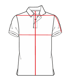 Men's "The Mercerized" Cotton Polo (Athletic Blue)
